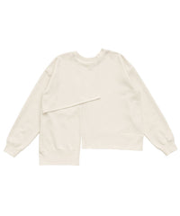 アシメントリー2WAYスウェット