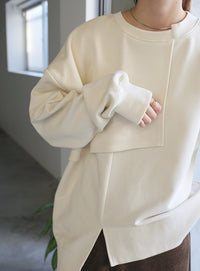 アシメントリー2WAYスウェット