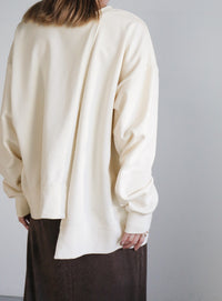 アシメントリー2WAYスウェット