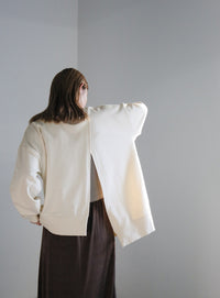 アシメントリー2WAYスウェット