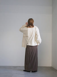 アシメントリー2WAYスウェット