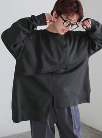 アシメントリー2WAYスウェット