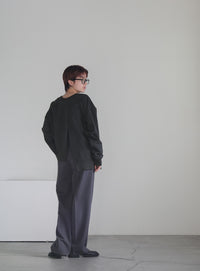 アシメントリー2WAYスウェット