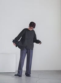 アシメントリー2WAYスウェット