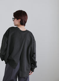 アシメントリー2WAYスウェット
