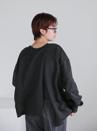 アシメントリー2WAYスウェット