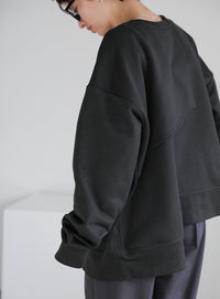 アシメントリー2WAYスウェット