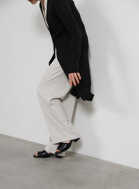 スクエアパテッドサンダル