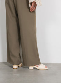 スクエアパテッドサンダル