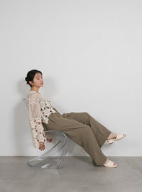 スクエアパテッドサンダル