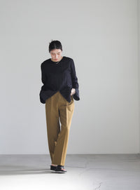 2WAYワッシャースリットトップス