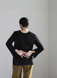 2WAYワッシャースリットトップス