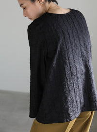 2WAYワッシャースリットトップス