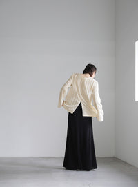 2WAYワッシャースリットトップス