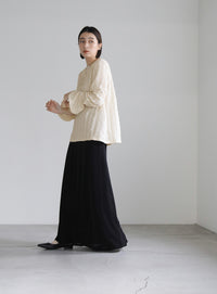 2WAYワッシャースリットトップス