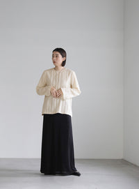 2WAYワッシャースリットトップス