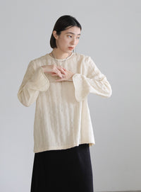 2WAYワッシャースリットトップス