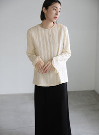 2WAYワッシャースリットトップス