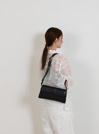 ベルトショルダー横長バッグ