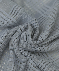 チェックレースオーバーシャツ