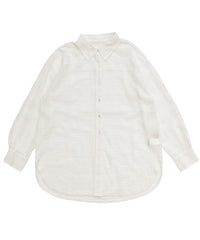 チェックレースオーバーシャツ