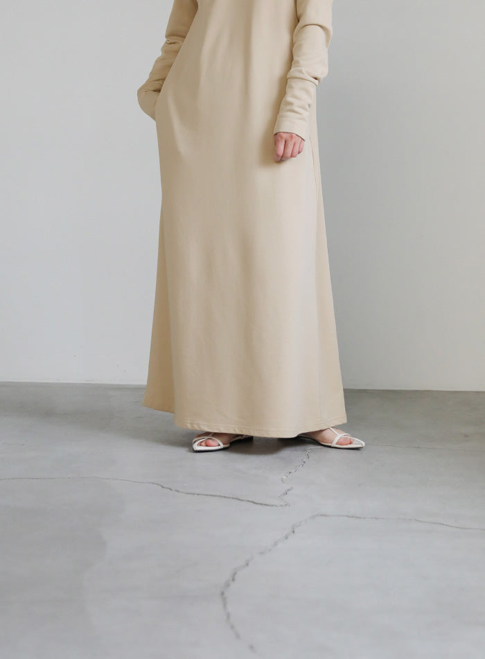 バックUネックカットロングワンピース【SALE】 – SELECT MOCA
