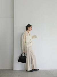メッシュラメショートシャツ【SALE】