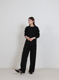 メッシュセパレートパンプス