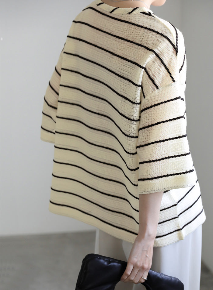 ☆mocaページ☆ メッシュボーダートップス【SALE】 – SELECT MOCA
