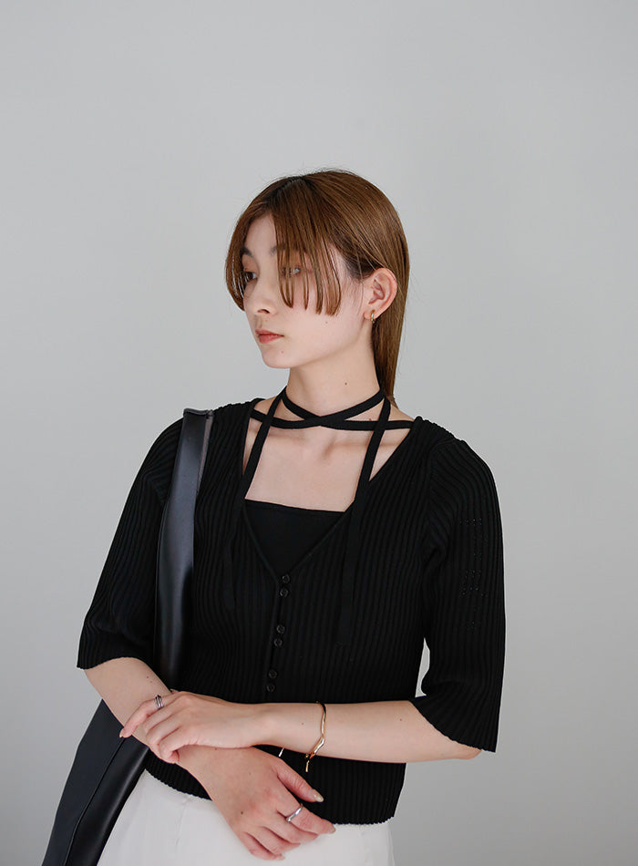 regleam  ドッキングキャミニット ドッキングキャミニット｜DOCKING CAMI KNITの通販｜regleam