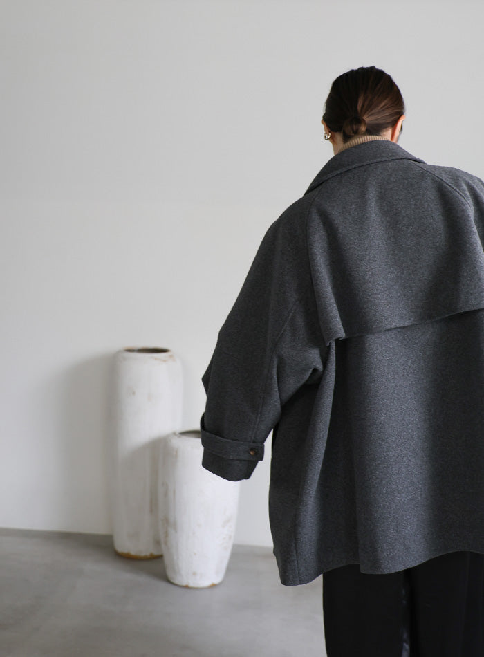 2WAYスタンドネックミドルコート【SALE】 – SELECT MOCA