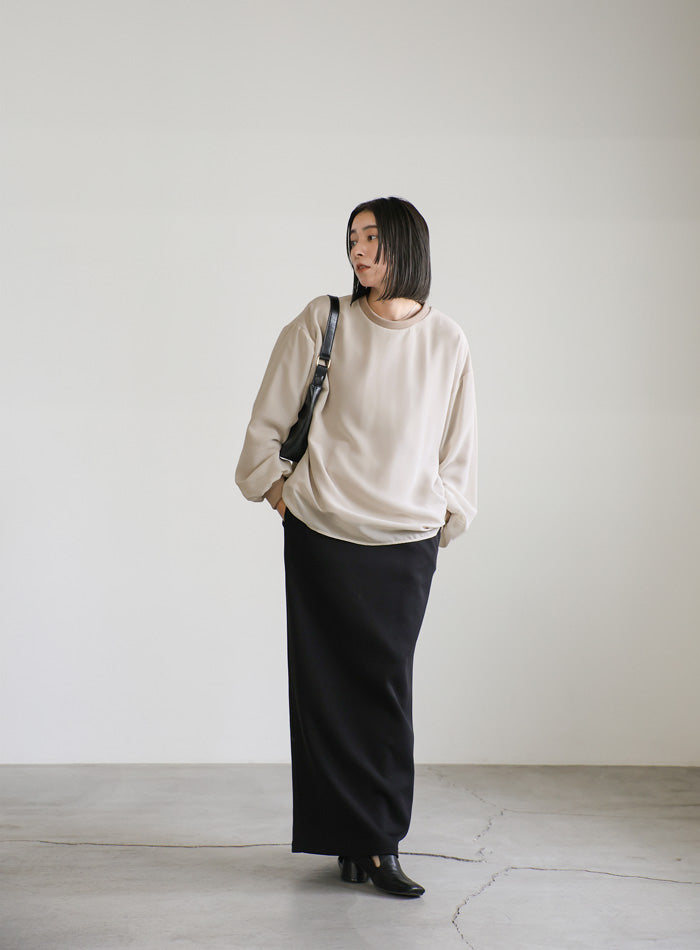 シフォンレイヤードスウェット – SELECT MOCA