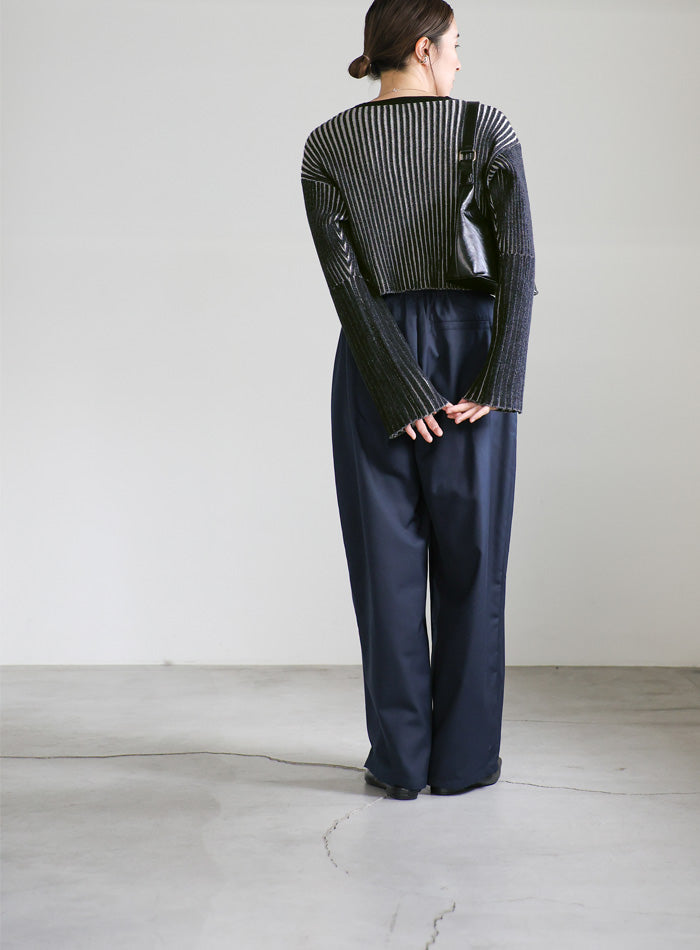 miumiu ストライプショートニットS リブストライプショートニット – SELECT MOCA