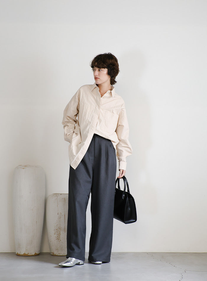 タックワイドシルエットパンツ【SALE】 – SELECT MOCA