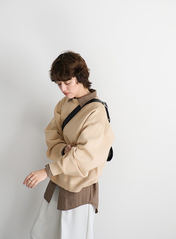 編み地切替デザインニット – SELECT MOCA