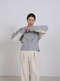 バックジップオープントップス