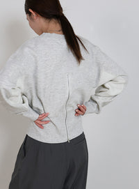 バックジップオープントップス