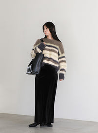 マルチボーダーシャギーニット【SALE】 – SELECT MOCA マルチボーダーシャギーニット【SALE】 – SELECT MOCA