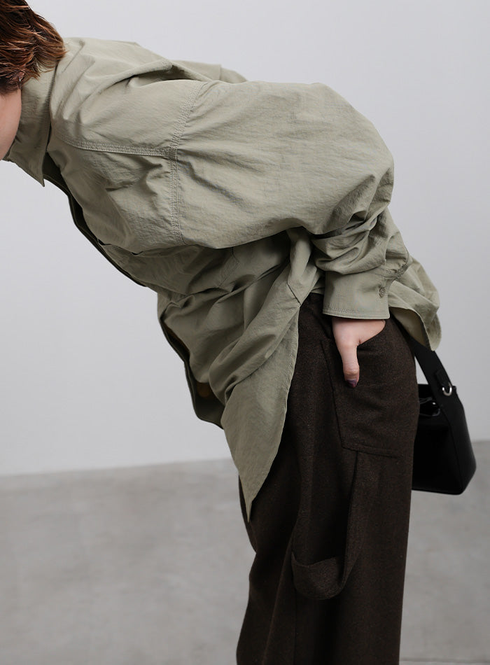 ウールタッチペインターパンツ