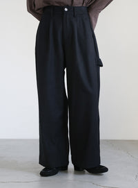 ウールタッチペインターパンツ