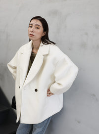 コクーンスリーブミドルチェスターコート