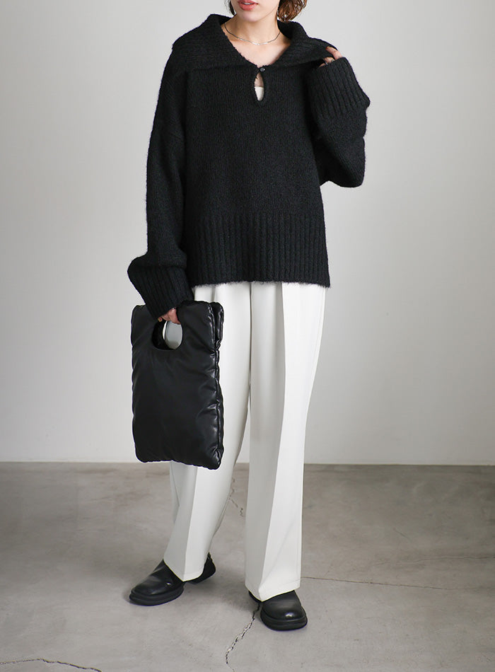 K★Ｙ★A★Y プロフィール一読下さい様ブラックニット K☆Y☆A☆Y プロフィール一読下さい様ブラックニット