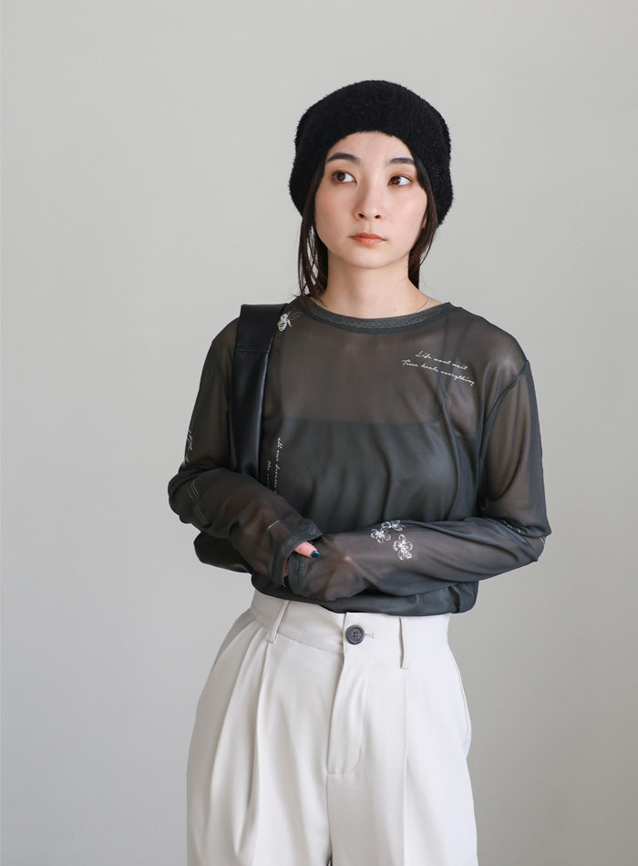 アートシアークルーネックトップス【SALE】 – SELECT MOCA