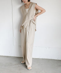 【Et】Back Flare Vest