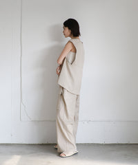 【Et】Back Flare Vest