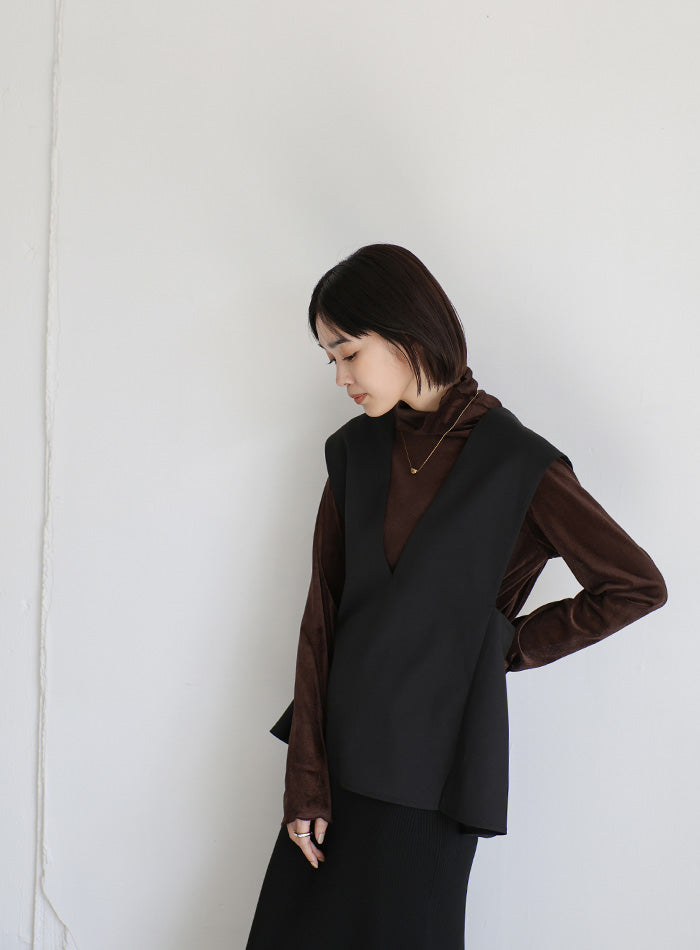 Et】Back Flare Vest – SELECT MOCA