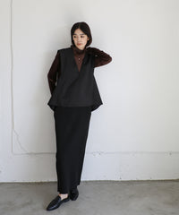 【Et】Back Flare Vest