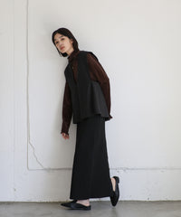 【Et】Back Flare Vest