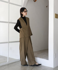 【Et】Back Flare Vest