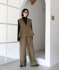 【Et】Back Flare Vest